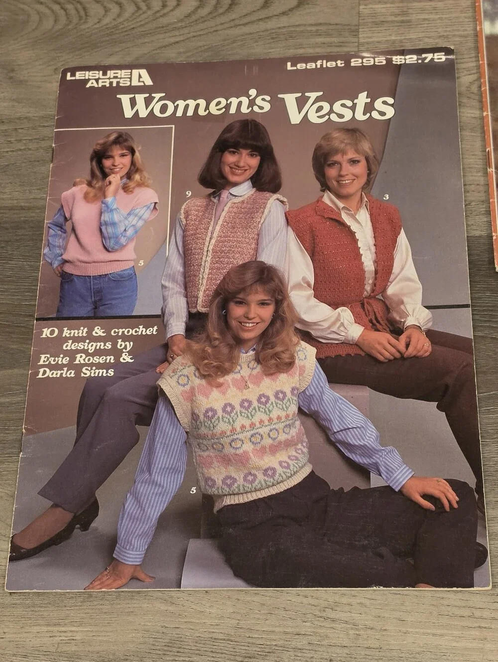 Vintage 70s Crochet Pattern Booklet Magazine Lot Golden Hands Magic Crochet Vest